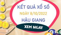 Nhận định XSHG 8/10/2022 soi cầu số đẹp Hậu Giang